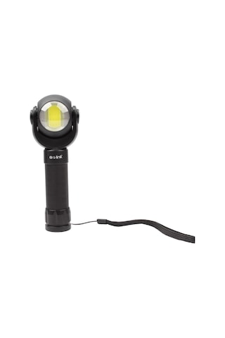 S-Link Sl-F860 3W Cob+3W Led Pilli Dönebilen Çift Başlıklı Manyet