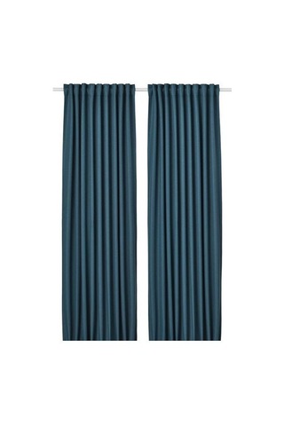Ikea Annakajsa Fon Perde 145x300 Cm Lacivert