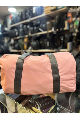 Bagslab Pembe Su Geçirmez Kumaş Seyahat Spor Çantası-1010 Pembe