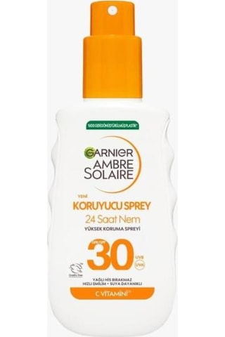 Garnier Ambre Solaire 24 Saat Nem Çok Yüksek Koruma Spreyi Spf30 150ml 3600542625012-10786