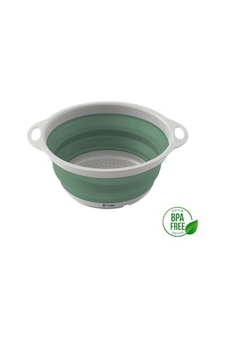 Outwell Collaps Colander Katlanır Kamp Karavan Süzgeci S. Green Yeşil-gri