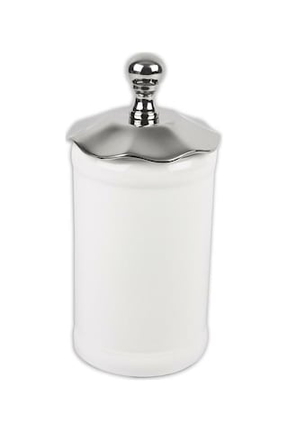 Mikasa Moor Gümüş Seramik Kavanoz 12 X 25 Cm Gümüş