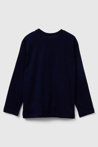 United Colors Of Benetton Erkek Çocuk 3jerc10qo-25k Uzun Kol Tshirt Lacivert-2145 Lacivert
