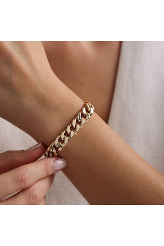 Sembol Gold Gurmet Altın Bileklik 8 Mm Renkli Çok Renkli