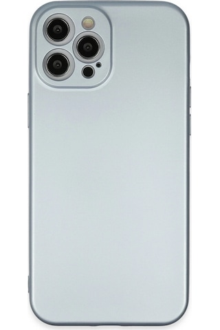Cosmotex Newface Apple iPhone Uyumlu 12 Pro Max Kılıf Nano İçi Kadife Silikon - Sky Blue