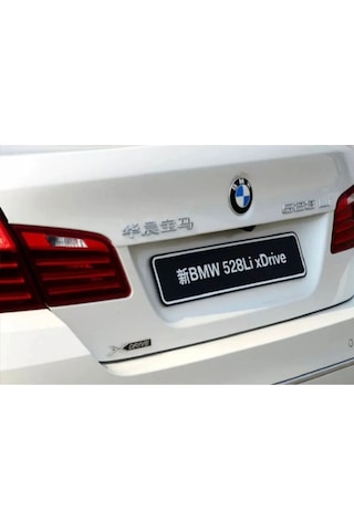 Bmw X Drive Bagaj Yazı Logo Car Arma Siyah Metal Sticker Amblem