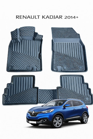 Renault Kadjar 2014 3D Oto Paspas