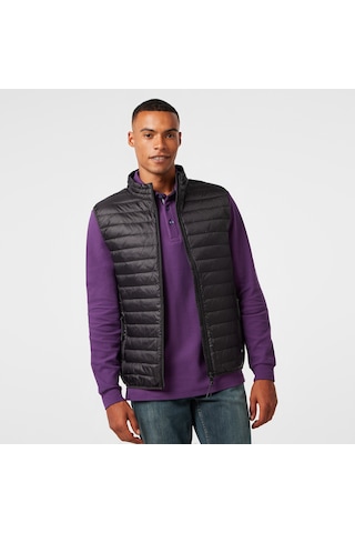 Nautica Erkek Siyah Kaz Tüyü Yelek Renk Bloklu J47128t