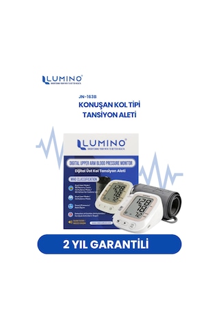 Lumino JN-163B İngilizce Konuşan Tansiyon Aleti