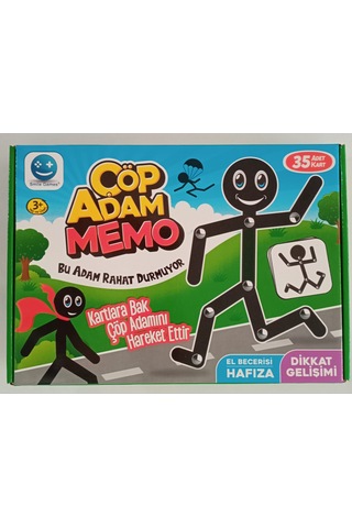 Çöp Adam Memo Kutu Oyunu 1