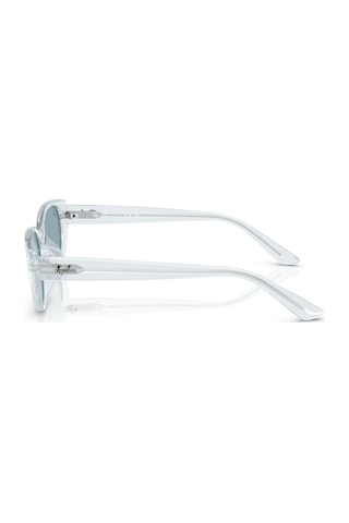 Ray-ban Rb 4457d 687280 55 Unisex Yastık Şeffaf Kemik Güneş Gözlüğü Şeffaf