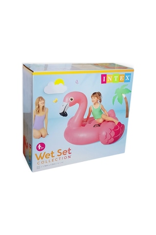 Pembe Flamingo Deniz & Huz Bin Git Si 178 Cm X 135 Cm - 1 Adet