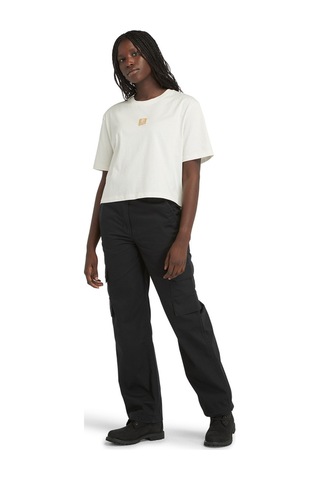 Timberland Short-sleeve Tee Vıntage Whıte Kadın T-shirt Beyaz