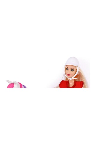 Jasmine Atlı Bebek Beyaz-pembe 10pcs Mixed