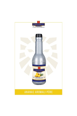 Simonelli Ananas Meyve Püresi 1 KG