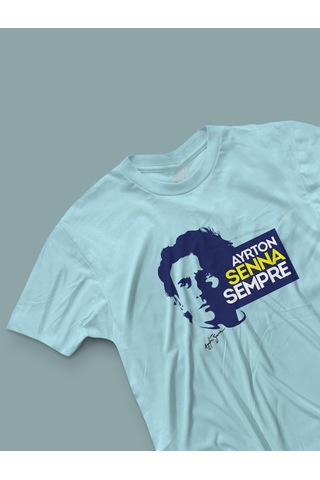 Fnbx Ayrton Senna Sempre T-shirt Turkuaz
