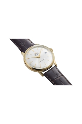 Orient Ra-ac0028s30b Kurmalı Otomatik Deri Kahverengi 41 Mm Erkek Kol Saati Altın
