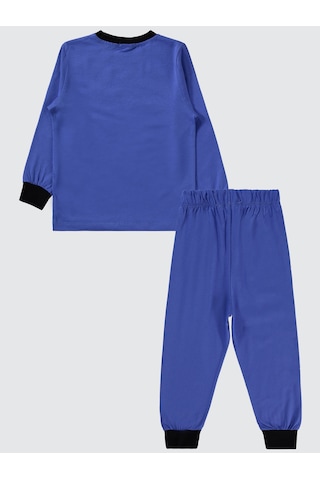 Civil Boys Erkek Çocuk Pijama Takımı 2-5 Yaş Saks Mavisi Saks Mavisi