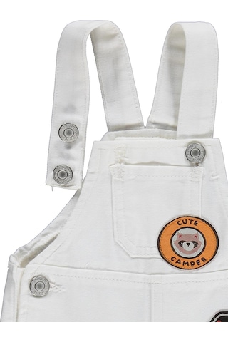 Civil Baby Erkek Bebek Baskılı 6-18 Ay Slopet - Ekru