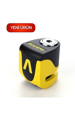 Auvray Mini Alarmlı Disk Kilidi 5,5mm Vespa Uyumlu Motosikletiniz İçin