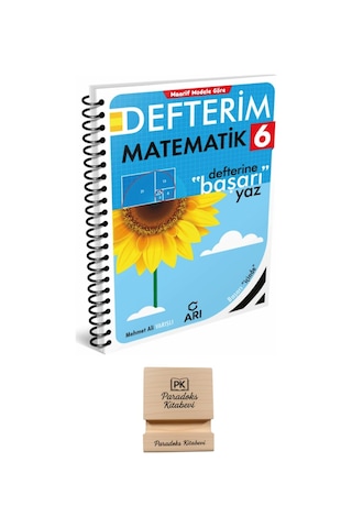 Arı 6. Sınıf Matematik Defterim + Telefon Standı Arı 6. Sınıf Matematik Defterim + Telefon Standı