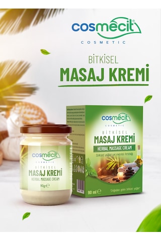 Cosmecit Bitkisel Masaj Kremi 90 G