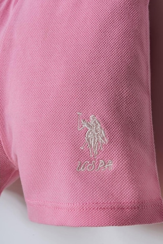 U.S. Polo Assn. U.s. Polo Assn Kız Bebek 2 Li Şort T-şhirt Takım Beyaz-2341 Beyaz