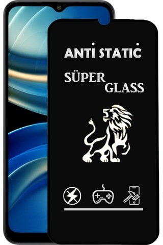 General Mobile Uyumlu Gm 23 Se Tam Kaplayan Anti Statik Dayanıklı Süper Cam Ekran Koruyucu