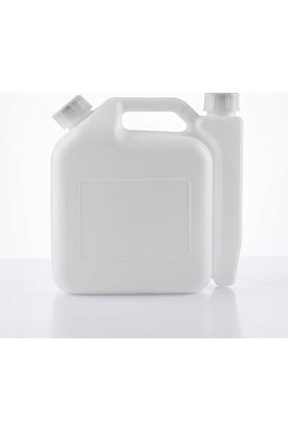 Zargana Çift Bölmeli Ölçekli Benzin Yağ Karıştırma Bidonu 1 L Benzin/100 Ml Yağ