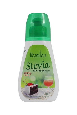 Fibrelle Zero Stevialı Sıvı Tatlandırıcı 200 ML