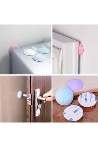 Çok Amaçlı Silikon Kapı Duvar Koruyucu Tampon 4lü Paket