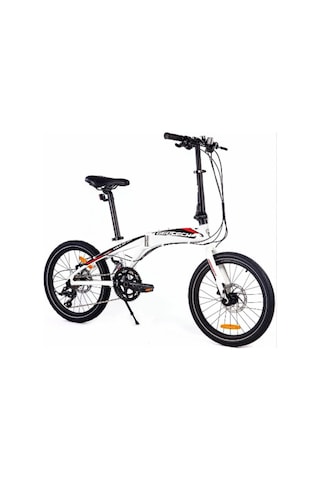 Geotech Fold Up 20.0 20 Jant 18 Vites Hd Katlanır Bisiklet Beyaz - Siyah