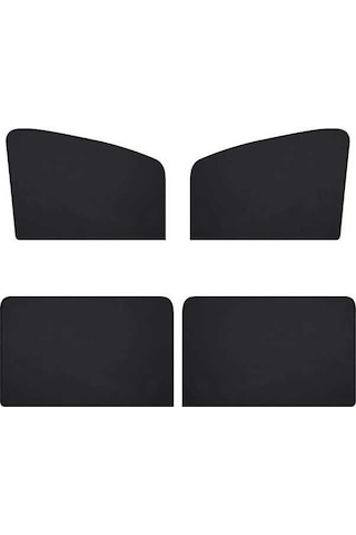 Novahub 4 Parça Araç Gölgelik Seti: Uv Ve Gizlilik Koruyan Pratik Manyetik Perdeler