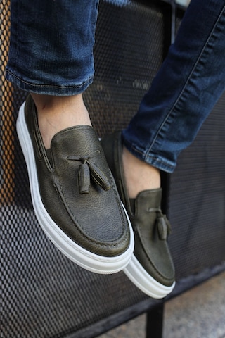 Ay Mood Mn127 - Cbt Loafer-x Erkek Ayakkabı Hakı Haki