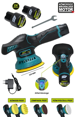 Reschmann R-BX3601 Şarjlı Polisaj Makinesi