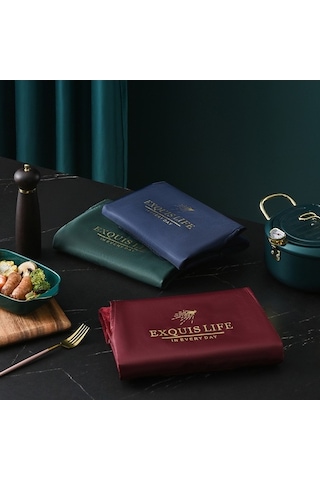 Novahub Su Geçirmez Mutfak Önlüğü - Oxford Kumaş & Mercan Polar, El Silme, Modern İskandinav Stili, Yetişkinler İçin Diğer