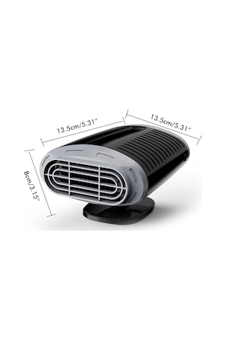 12v 24v Elektrikli Araba Kamyon Isıtıcı Sıcak Soğuk Rüzgar Buz Çözücü Fan Araç Isıtıcı