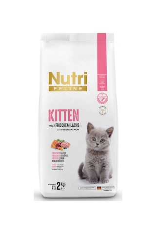 Nutri Feline Somonlu Yavru Kedi Maması 2 KG