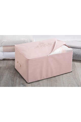 Madame Coco Çiçek Desen Baskılı Hurç Bhu-0464x41x35cm-pudra Pudra