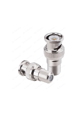 BNC Erkek - F Dişi RF Koaksiyel RG6 RG59 CCTV Konnektör