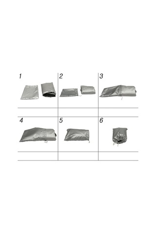 Primepickings 190t Motosiklet Yağmur Kapakları - Toz Geçirmez, Uv Dayanıklı, M Siyah Diğer