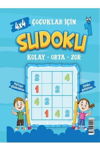 Çocuklar İçin Sudoku Kolay-orta-zor