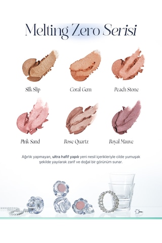 Ultra Yumuşak, Çok Amaçlı, Tekli Far Muzıgae Mansıon One&only Shadow Melting Zero Pink Sand 55370662