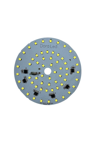 220volt 50watt Smd 2835 Ledli Led Modül Beyaz 10mm Delik Çaplı 220v 50w Avize Ledi 100mm