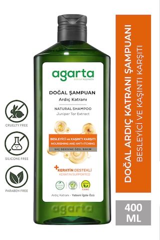 Agarta Ardıç Katranı & Keratin Şampuanı 400 ML