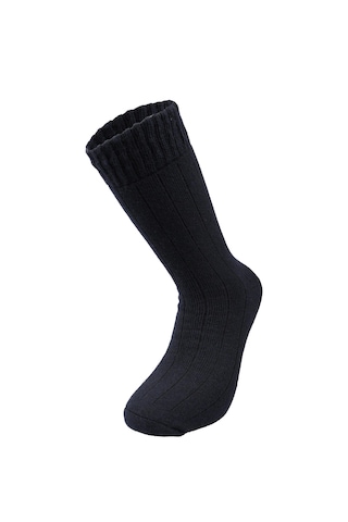 Bolero Nordsox E99 Erkek Yün Havlu Lambswool Çorap Lacivert