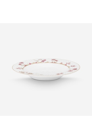 Beyaz Porselen Çukur Tabak 21,5 Cm