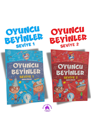 Tazof Oyuncu Beyinler Seviye 1-2 2 Kitap Bir Arada