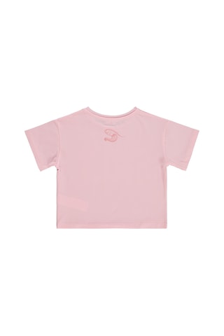 Civil Girls Salt Baskılı 2-5 Yaş Tişört - Pembe