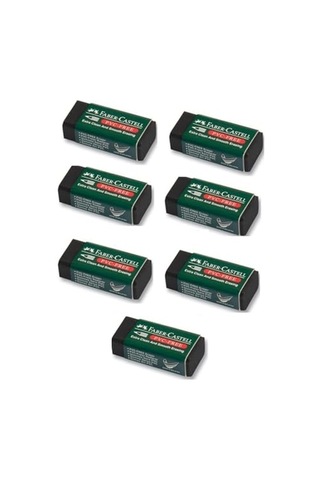 Faber Castell Silgi Siyah Küçük Boy 7 Adet